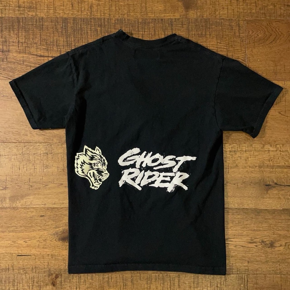 Darc Sport T-Shirt Mens Small Black Goth Punk Marvel Ghost Rider Limited Edition